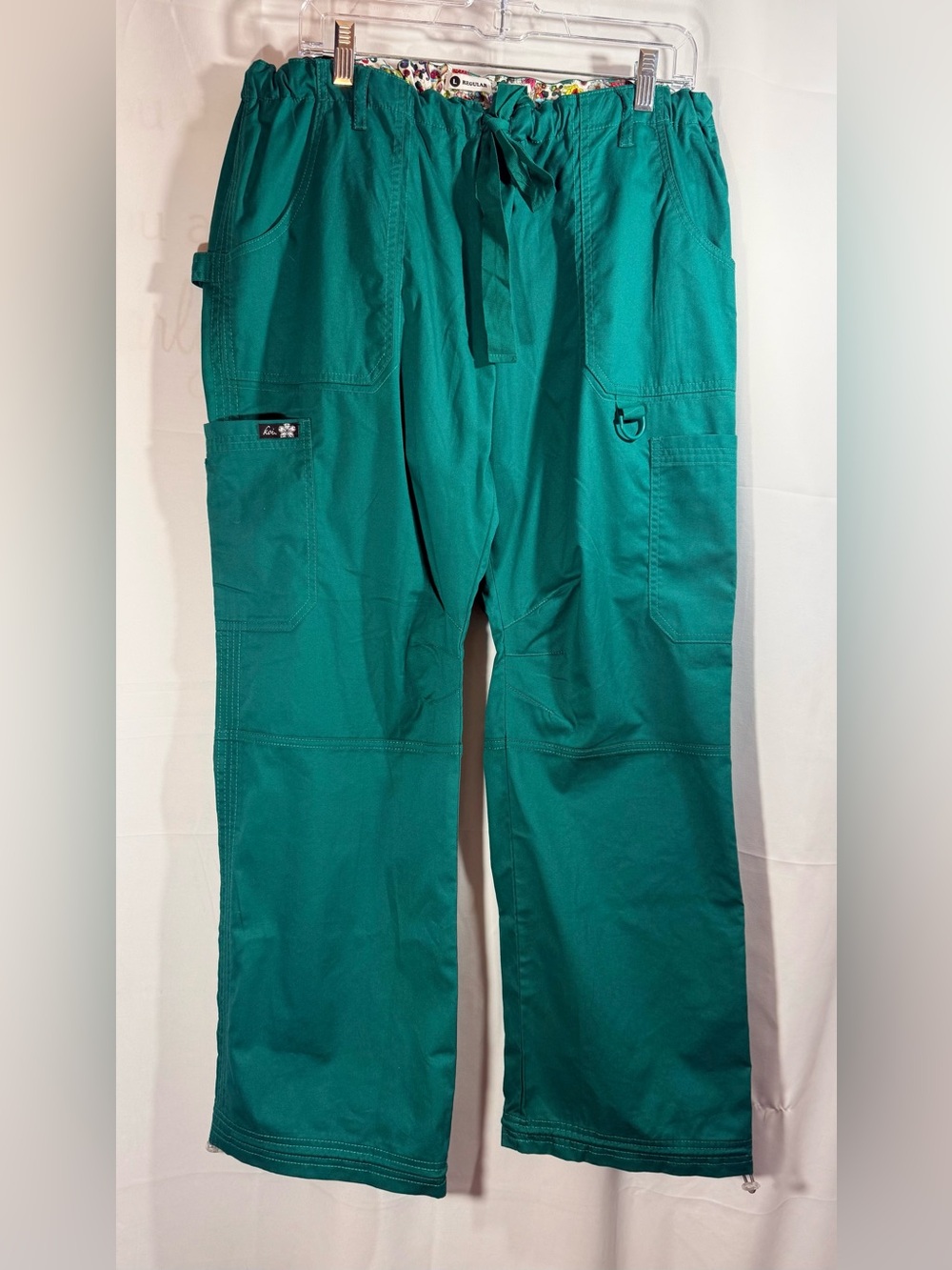 Koi Classics Lindsey Green Scrub Pants Size Large
